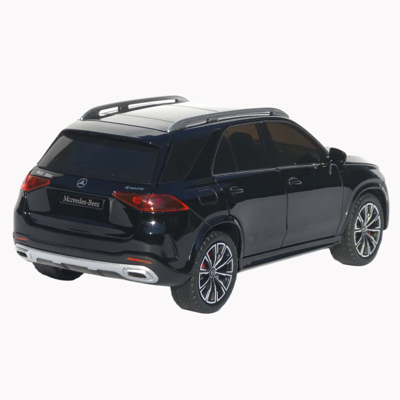 Машинка метал Mercedes-Benz GLE-Class АвтоЕксперт чорна 1:24 відкр двері капот багажник (1841-12)
