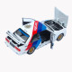 Машинка метал BMW M3 (E30) АвтоЕксперт біла 1:24 світло звук відкр двері капот багажник (1558-25)