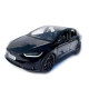 Машинка метал Tesla model X електрокар чорна Тесла 1:24 відкр двері баг капот звук світло 17,5*7,5*5,5см (EL 97188)
