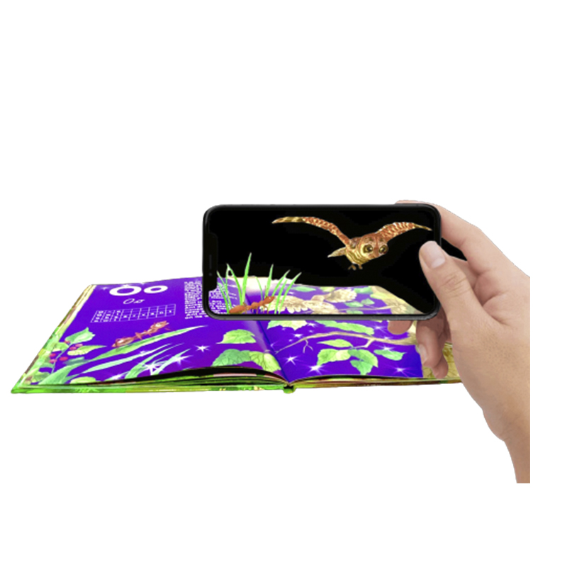 Книга 3D Англійська Жива абетка ABC book з доповненою реальністю, звук, FastAR kids, 60ст, анг укр мова, 30,5*22*см (781819)
