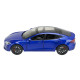 Машинка металева Tesla Model S Electrocar Тесла Модель S Електрокар синя 1:24 зарядна станція звук світло відч двері капот багажник гум колеса 18,5*7,2*5см (AP7713)
