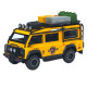 Машинка метал Land Rover Defender 110 жовтий 1:32 світло звук інерція відч двері багажник (TK-11779)