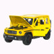 Машинка метал Mercedes-Benz G-Class (Гелендваген) АвтоЕксперт жовта 1:32 звук світло (LF-80110)