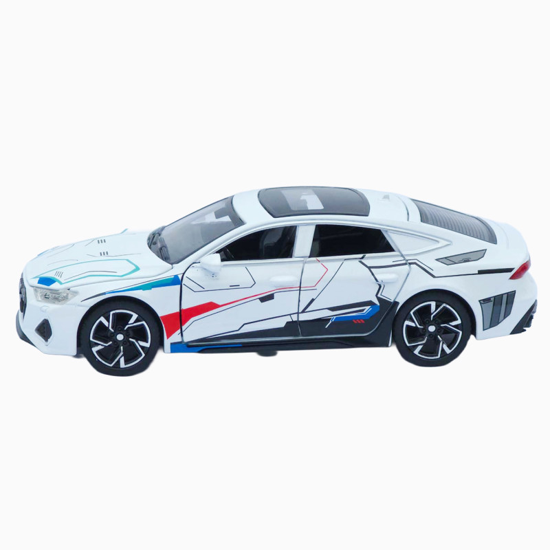 Машинка метал Audi RS7 Sportback АвтоЕксперт біла 1:32 звук світло інерція 15,5*7*5 см (ТК-7488)
