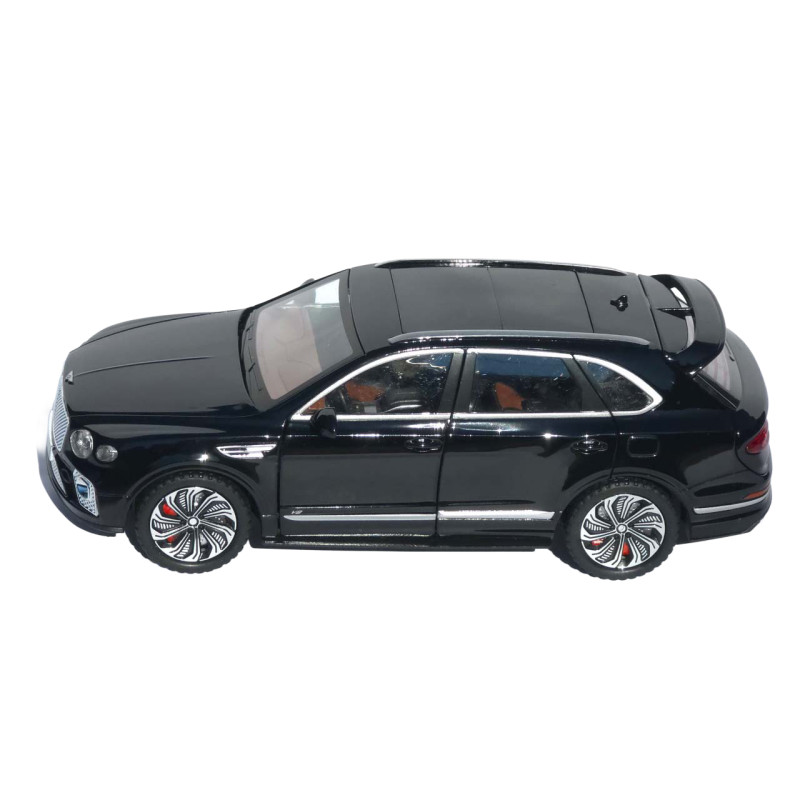Машинка метал Bentley Bentayga АвтоСвіт чорна 1:24 звук світло інерція 21*9*7 см (AP-1897)