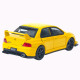 Машинка металл Mitsubishi Lancer Evolution IX желтая 1:32 свет звук инерция откр двери баг капот 15*5,5*4,5см (TK-20651)