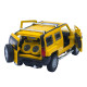 Машина метал Hummer H3 Хамер жовта 1:32 світло звук 14*6*6 см (68321)