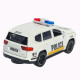Машинка метал поліція Toyota Land Cruiser 300 АвтоЕксперт біла 1:32 світло звук 14,5*7*6,5 см (MG-94077)