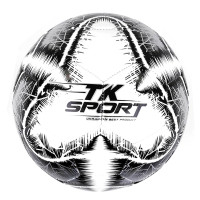 М'яч футбольний білий TK Sport вага 330-350 грам матеріал TPE піна балон гумовий (C 44452)
