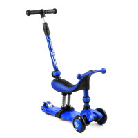 Дитячий cамокат-беговел 3в1 Best Scooter BS-27018 - Синій
