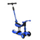 Дитячий cамокат-беговел 3в1 Best Scooter BS-27018 - Синій