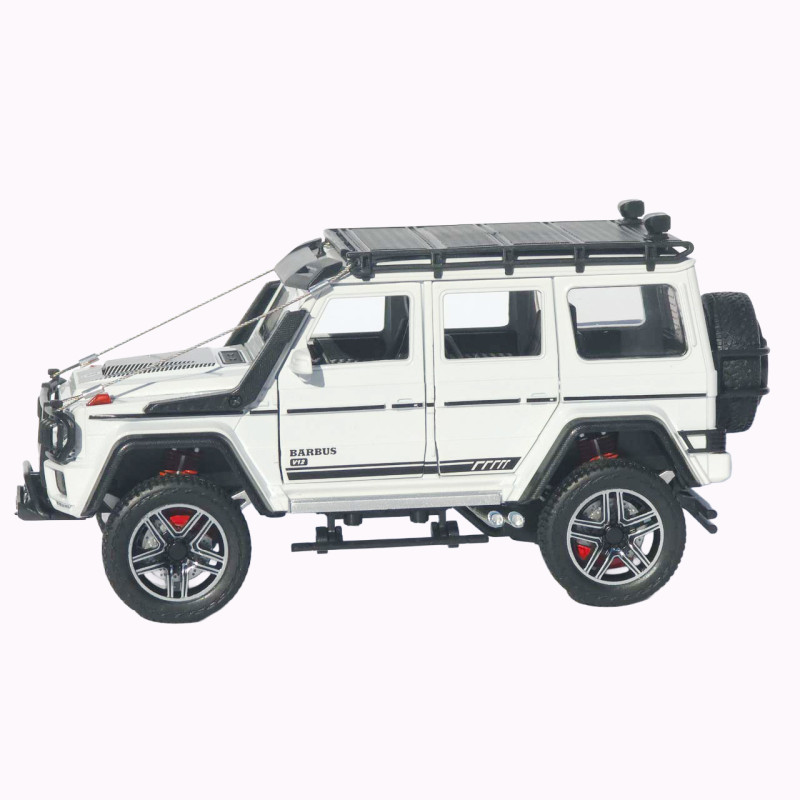 Машинка метал Brabus 800 Adventure XLP АвтоЕксперт біла 1:24 звук світло відкриваються двері капот багажник (2814-25)