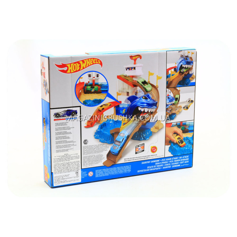Трек Hot Wheels Полювання на акулу серії Зміни колір BGK04