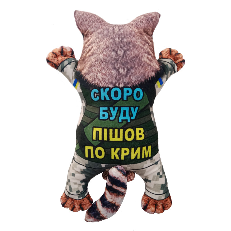 Єнот на присосках "Херсон - УКРАЇНА!" 38 см (00411-1)