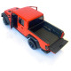 Іграшкова машинка металева WELLY 1:27, 2007 JEEP GLADIATOR, червоний, 19.5*6.5*6.5 см (24103W)