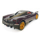 Машинка металева іграшкова Pagani huayra Roadster, Авто Експерт, 1:24, фіолетова, світло, звук, інерція, відкр. двері, 21*5,5*9см. (GT-01557)