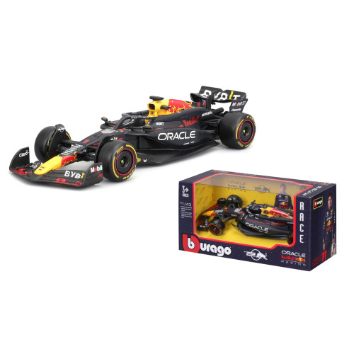 Машинка металлическая Red Bull Racing RB20 (2024) Bburago 1:43 Red Bull F1 23 13*5*3 см ( 18-38097)