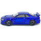 Машинка метал Nissan Skyline GT-R синя 1:32 світло звук інерція відч двері капот багаж (TK-13306)