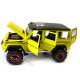 Машинка металева дитяча Mercedes G500 мерседес, жовтий, Автоексперт, 1:24, світло, інерція, відкриваються двері, багажник, капот, 20*10*11см (GT - 09002)
