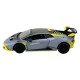 Машинка метал Lamborghini STO Ламборджині сіра 1:32 світло звук відкр двері 14*6*3,7 см (68716G)