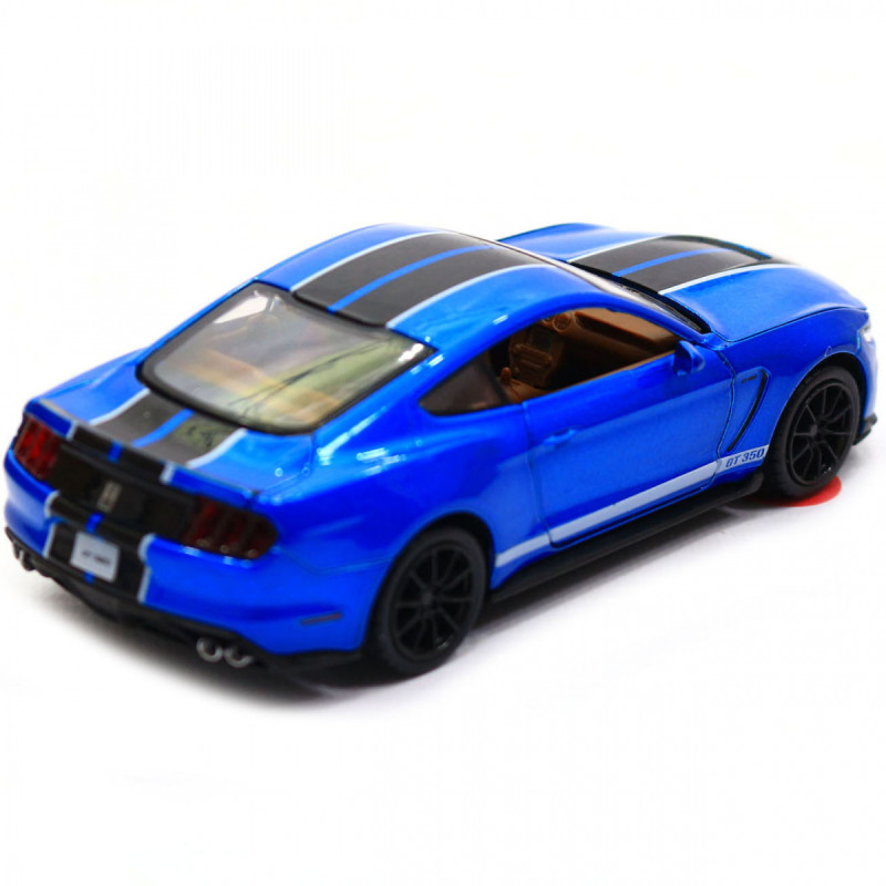 Машинка іграшкова Автопром «Ford Sheldy GT350» 14 см, світло, звук, синій (68441)