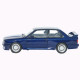 Машинка метал BMW M3 (E30) АвтоЕксперт синя 1:24 світло звук відкр двері капот багажник (1273-27)