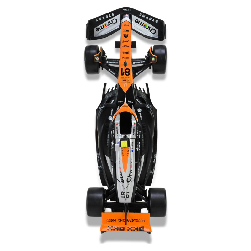 Металева модель боліда McLaren MCL60 (2023 British Grand Prix) 1:24 Автопром 23*8*4,5 см (68211A)