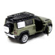 Іграшкова машинка металева LAND ROVER DEFENDER 110, ленд ровер дефендер, зелений, 4*11*4см (250289)