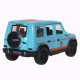 Машинка метал Mercedes-Benz G-Class (Гелендваген) АвтоЕксперт блакитна 1:32 звук світло (LF-80110)