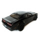 Машинка металева Dodge Challenger SRT Додж чорний звук світло відкр двері багажник капот Автосвіт 1:32, 16*7*5 см (AP-1992)