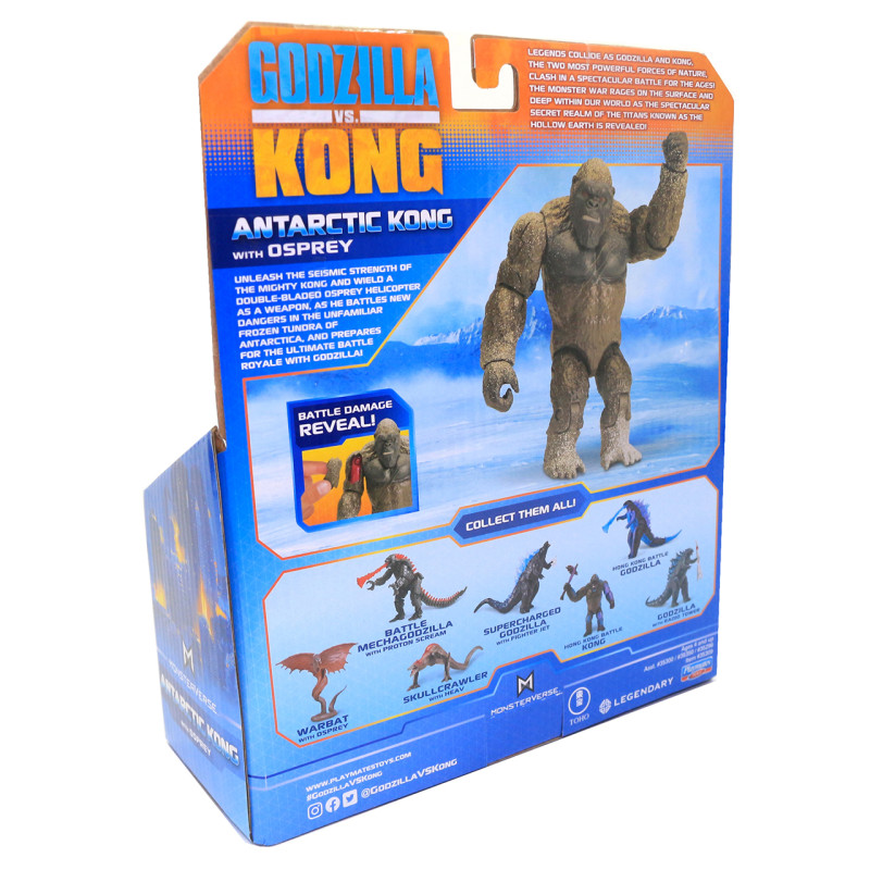 Ігрова фігурка Кінг-Конг з літаком «MonsterVerse» Godzilla vs Kong 15*10*5 см (35309)