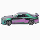 Машинка метал Nissan Skyline GT-R (R34) АвтоЕксперт хамелеон 1:32 звук світло інерція (ТК-9360)