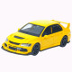 Машинка металл Mitsubishi Lancer Evolution IX желтая 1:32 свет звук инерция откр двери баг капот 15*5,5*4,5см (TK-20651)