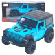 Машинка метал Jeep Wrangler Rubicon АвтоЕксперт блакитна 1:32 світло звук інерція 14*6*6 см (LF-05124)