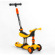Дитячий cамокат-беговел 3в1 Best Scooter BS-50584 - Помаранчевий