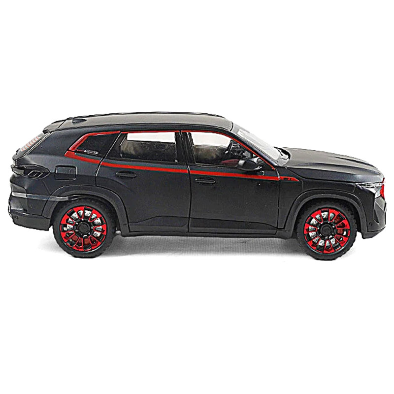 Машинка металева BMW X5 M Sports БМВ чорна АвтоЕксперт 1:24 світло звук відкр двері баг капот 20,5*8*7  см (GT-60104)