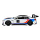 Машинка металева BMW M6 GT3 біла 1:24 світло звук відкр двері капот 20,5*8,5*5,5 см (68255B(A))