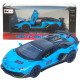 Машинка метал Lamborghini Aventador SVJ АвтоЕксперт блакитна 1:32 звук світло 15,5*7*3,8 см (LF-66519)