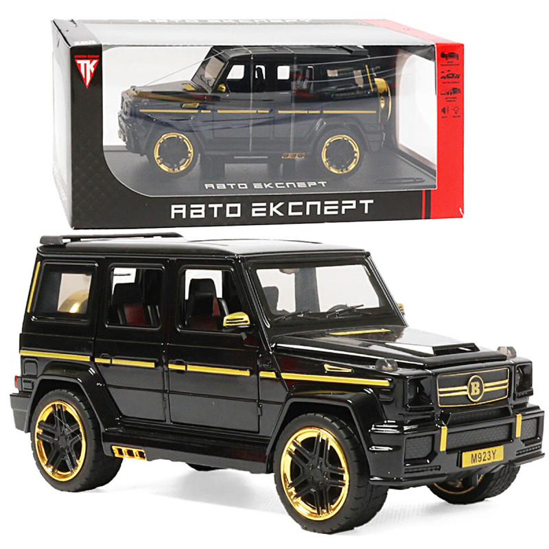 Машинка матал Mercedes-Benz G-Class мерседес гелік 1:24 звук світло 20*8*9см (RS-61800)