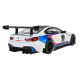 Машинка металева BMW M6 GT3 біла 1:24 світло звук відкр двері капот 20,5*8,5*5,5 см (68255B(A))
