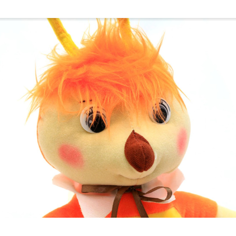 М'яка музична іграшка KinderToys «Лунтік». Улюблена іграшка Пчеленок (00667-1)
