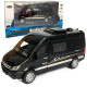 Іграшкова машинка металева Mercedes-Bens Sprinter CM335, мінівен (Мерседес-Бенц спрінтер CM335) «АвтоЕксперт», чорний, батар., світло, звук, відкр.двері, інерція, від 3 р., 15*5*7 (ТК-1788/31049)