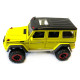 Машинка металева дитяча Mercedes G500 мерседес, жовтий, Автоексперт, 1:24, світло, інерція, відкриваються двері, багажник, капот, 20*10*11см (GT - 09002)