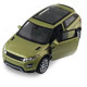Машинка метал Land Rover  Evoque Ленд ровер 1:43 зелений відкр двері 5*11*4см (250388W)