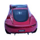 Машинка матал Tesla Roadster Тесла червона електро зарядка 1:24 звук світло 17*6,5*4,5см (RS-03612)