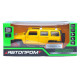 Машина метал Hummer H3 Хамер жовта 1:32 світло звук 14*6*6 см (68321)