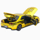 Машинка метал Nissan Skyline GT-R (R34) АвтоЕксперт золотиста хром 1:32 звук світло інерція (ТК-9360)