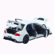 Mitsubishi Машинка метал Lancer Evolution IX біла 1:32 світло звук інерція відч двері баг капот 15*5,5*4,5см (TK-20651)