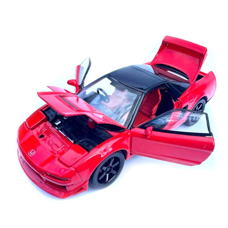 Машинка Honda NSX червона хонда 1:32 світло звук інерція відч двері баг капот 13,5*5*3,5см (TK-41022)