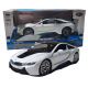Іграшкова машинка металева BMW i8 купе, БМВ, біла, звук, світло, інерція, откр двері, багажник, капот, Автоексперт, 1:32, 16,5*6,5*4,0 см (11787)